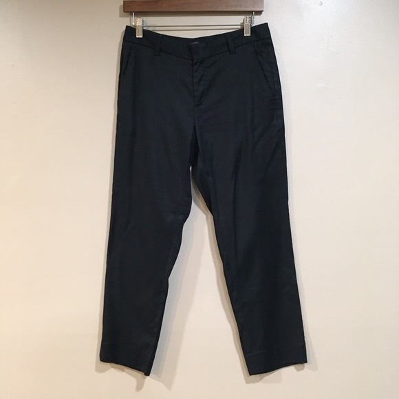 Banana Republic Pants - Banana Republic Avery Dress Pants Womens 4 Black Classic Capsule Office Linen